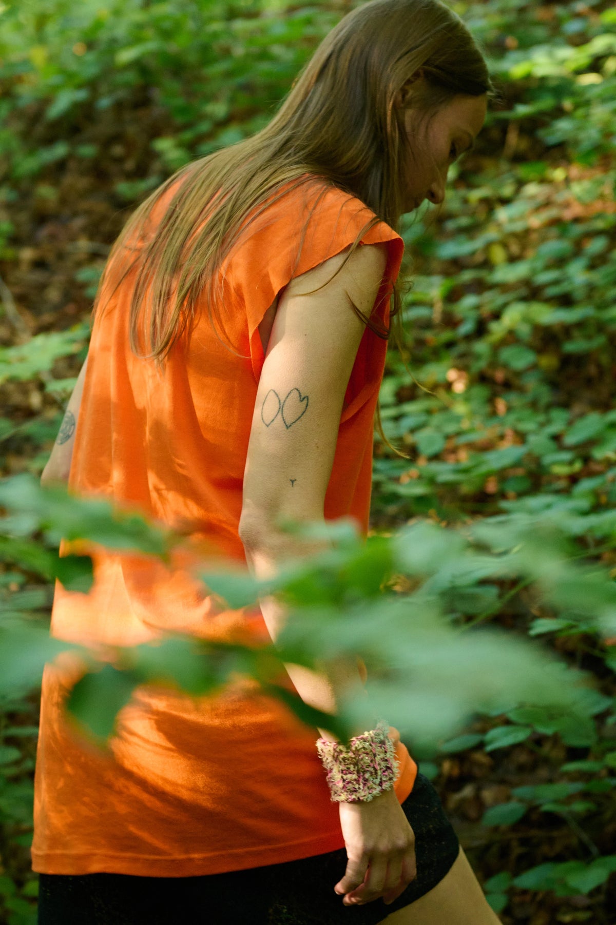 SEEN_Edition_orange_Muscle tee Combed cotton 